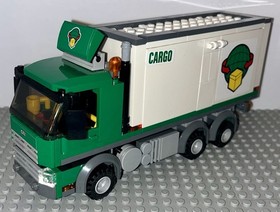 Lego 60020 City Cargo Truck Set With Minifigures Manuals
