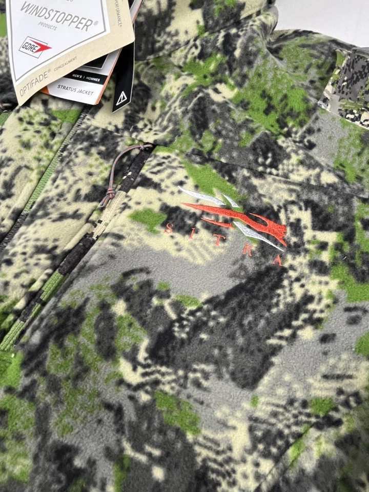 Sitka Gear Stratus Jacket Optifade Cover Mens Medium NWT Windstopper Hunting - Image 2 of 4