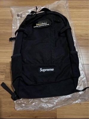 Supreme Black Backpack SS18 | eBay