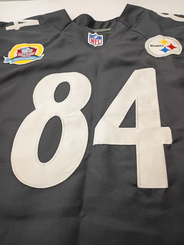 Футболка Steelers коричневая No84 NFL 50 лет Зал славы - Изображение 3 из 4