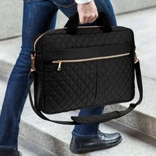 Laptop Bag 15Inch Laptop Briefcase Women Men Waterproof Shoulder Computer Travel
