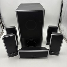 Sony Set of 5 SS-WS82 Passive Subwoofer  SS-TS81, 80/SS-CT80 Satellite Speakers
