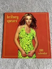 Britney Spears Calendars-2001 (unwrapped) & 2003 (still shrink wrapped)