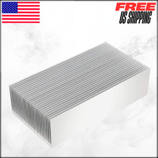 Large Aluminum Heat Sink Cooling 27Fin Radiator For IC Module PC PCB 130x69x36mm