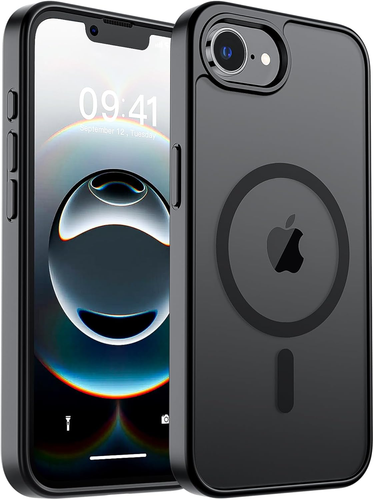 SUPFINE Magnetic For IPhone 16 Case (Compatible With MagSafe) (Military Grade Drop Protection) Slim Translucent Matte Shockproof With Anti-Fingerprint Phone Case,Hot Pink - View #13