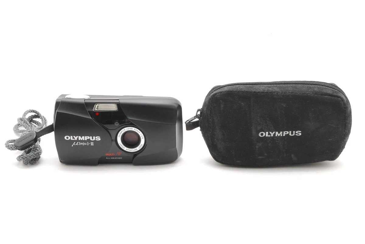 オリンパス OLYMPUS μ mju Ⅱ 35mm F2.8 訳あり Olympus Mju II 2,8/35mm Stylus Epic DLX 35mm Point & Shoot Film