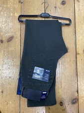BRUHL® YORK COTTON STRETCH TROUSERS/ANTHRACITE - 34/32 SRP £110.00