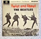 The Beatles, Twist and Shout EP, 45" vinyl , picture cover.