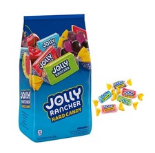 Jolly Rancher Assorted Fruit Flavored Hard Candy Bulk Bag, 5 Lb