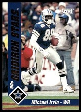 Michael Irvin 1992 Score #25 Dallas Cowboys NFL READ FREE SHIPPING AutographDen