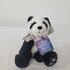 Russ Berrie Shining Stars Panda Bear Brand New W Sealed Code 2006 #34442 Plush