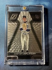 2005 Donruss Zenith Justin Verlander Silver Artist Proof Rookie Tigers #213