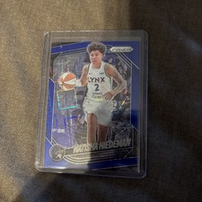 2025 WNBA Panini Prizm BLUE VELOCITY #53 Natisha Hiedeman Minnesota Lynx