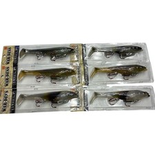 Tsuneyoshi Woodes Otsu Type 3 Rare Swimbait Set of 6 - Fishing Lures