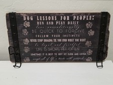 Dog Lover Leash Wall Art Hooks Decor