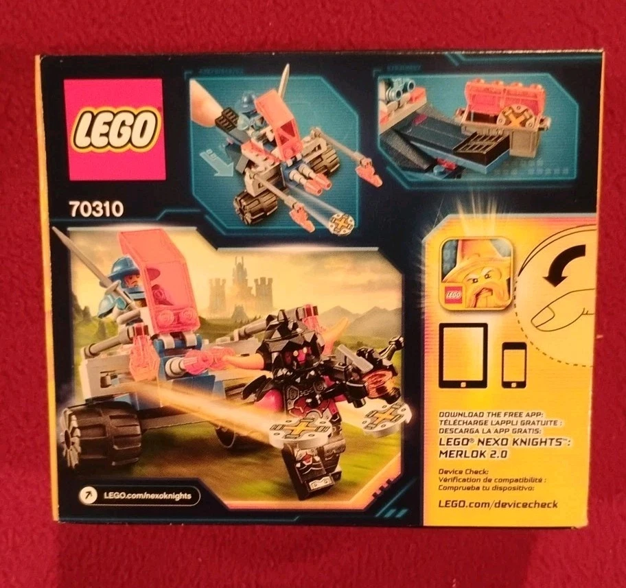 LEGO Nexo Knights Knighton Battle Blaster 70310 - NEW - Damaged box - Image 2 of 2