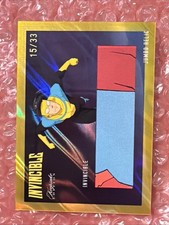 2025 Keepsake INVINCIBLE #548 Jumbo Comic Relic Yellow Lava /33
