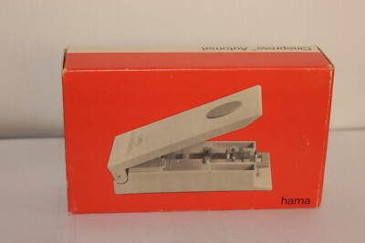 Boxed HAMA  Cinepress Automat Super 8 + Single 8 Film Splicer. Like New