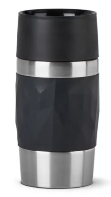 Emsa TRAVEL MUG Compact 0,3 l schwarz