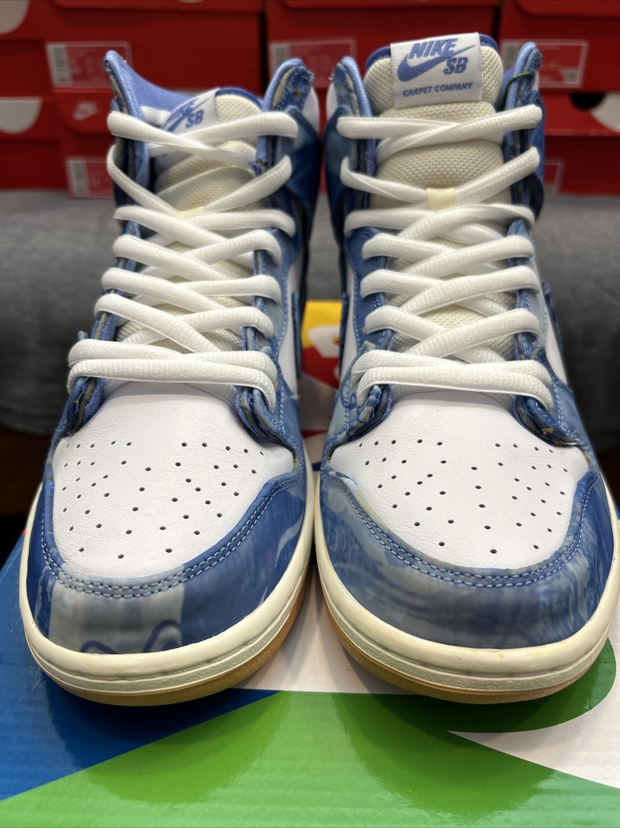 Carpet Company × Nike SB Dunk High 美品 Carpet Company x Nike SB Dunk High - Men's Size 9.5 and 10