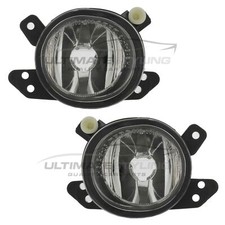 Fog Lights Mercedes C Class S204 W204 2007-2015 Round Front Spot Lamps 1 Pair