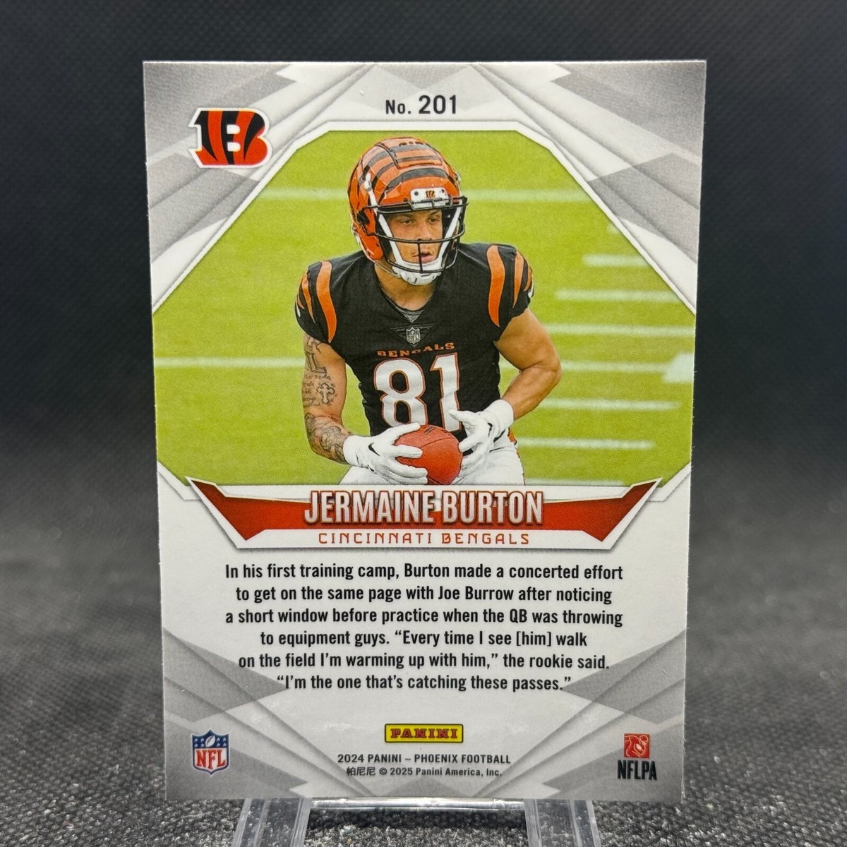 BURTON - SAY-G 2024 Rookies & Stars Rookie Exclusive #RE-JBN Jermaine