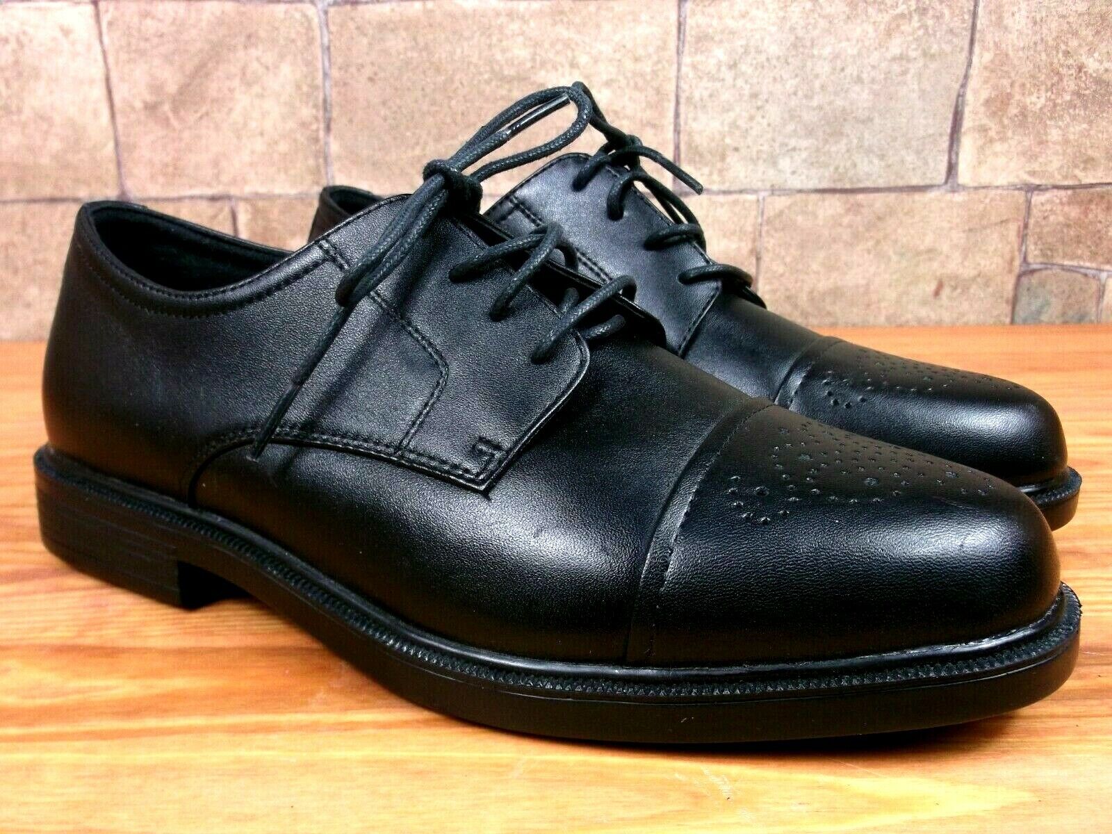 ULTRA-NICE men's black EXECUTIVE WALKER Large special price !! SHOES Si Propet DRESS by Cheap super special price