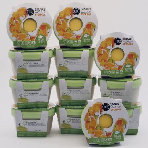 extra small vacuum container, microwavable with lid 13.5oz, 12pcs set (vacuum...