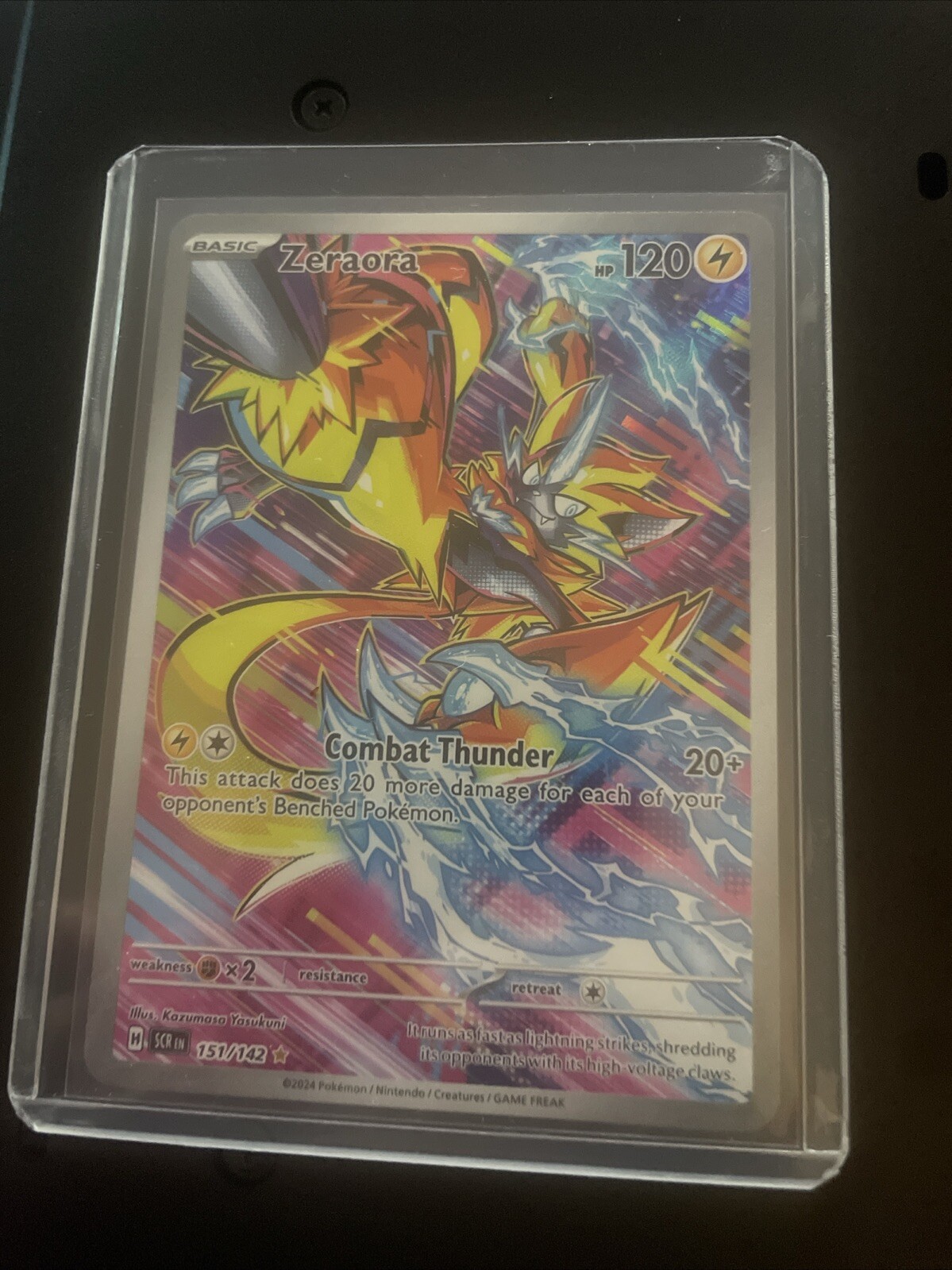 Zeraora 151/142 Sv07: Stellar Crown Holo