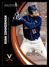 Ryan Zimmerman 2016 Panini Collegiate Card #32 Virginia Cavaliers