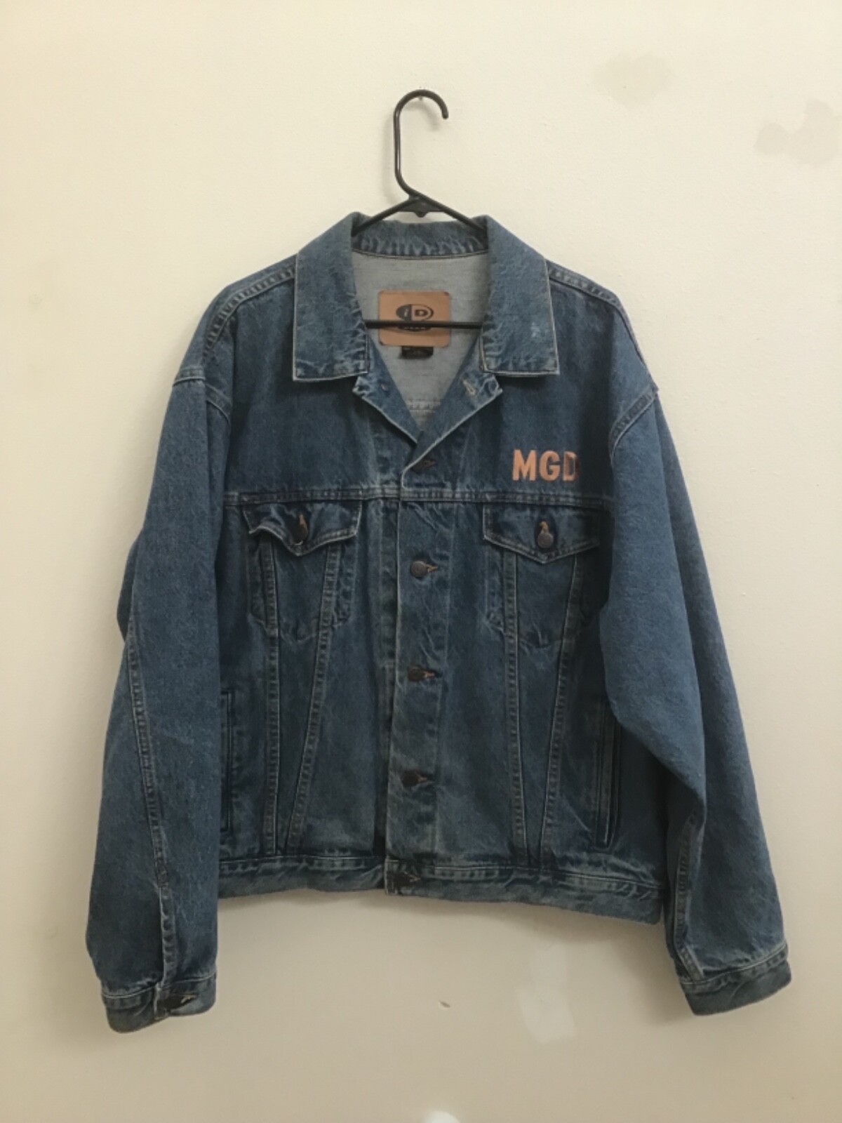 Harley Davidson Denim Jacket XL Miller Genuine Draft … - Gem