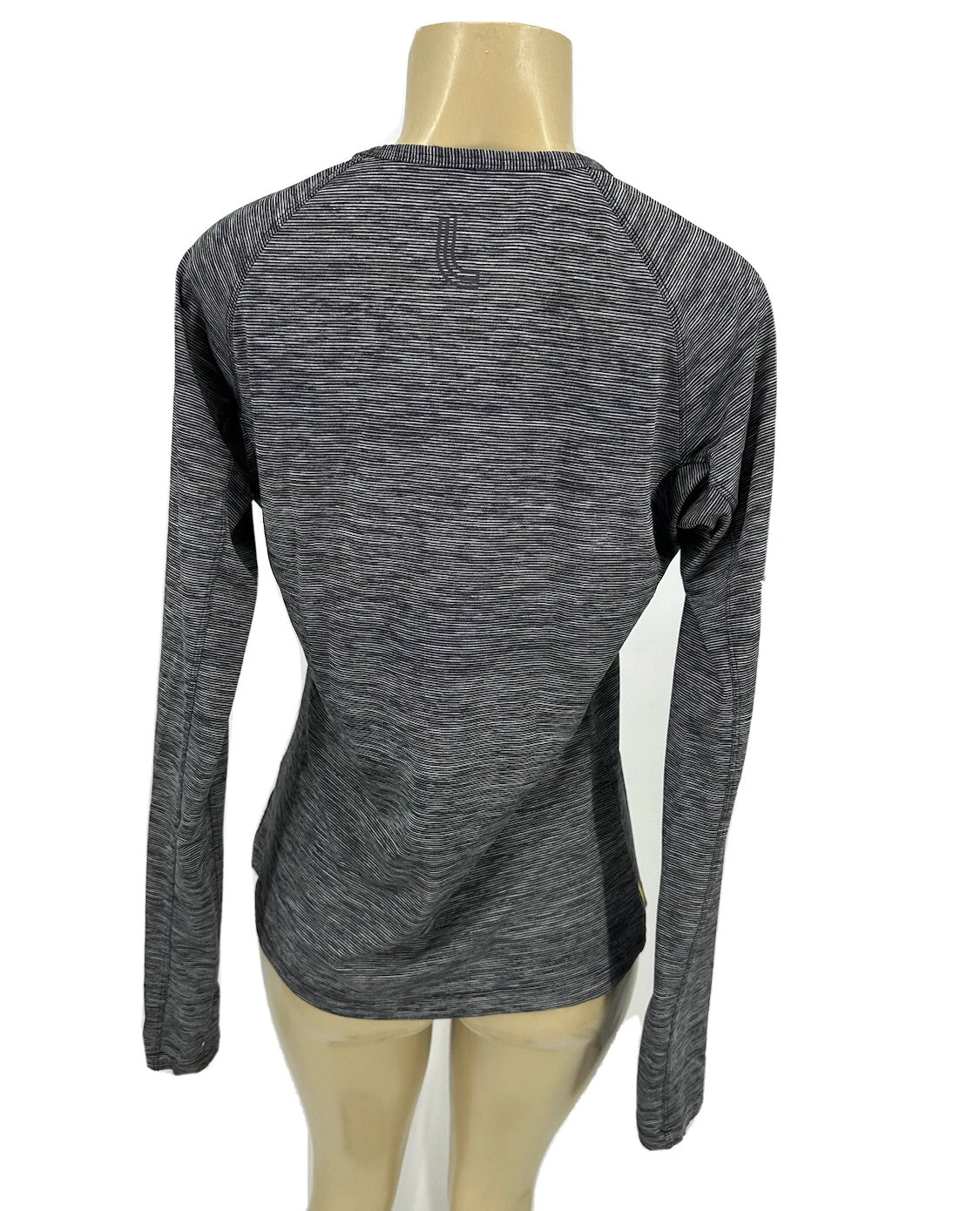 lole pullover crew neck active long sleeve striped x20 shirt