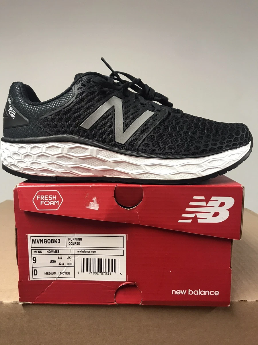 NEW BALANCE FRESH FOAM VONGO MVNGOBK3 MENS RUNNIG SHOES SIZE 9 | eBay