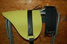 LEATHER BAREBACK SADDLE  PONY PAD by RIDERS CHOICE  LIME