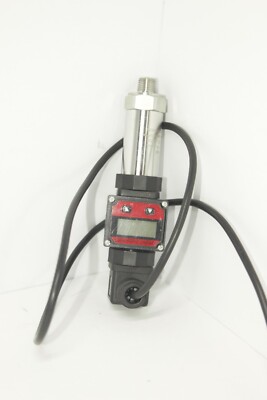 Lefoo T6800 Black 4 Digit LCD Display Button Control Pressure Gauge Transmitter