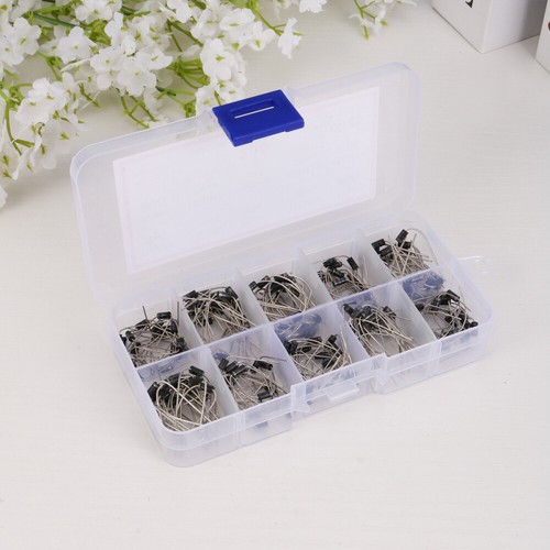 IPUDIS 20 PCS Diodi 1N4148 DO-35 Vetro Sigillato Piccolo Segnale Interruttore Diodi Schottky Diodi 75V 150mA