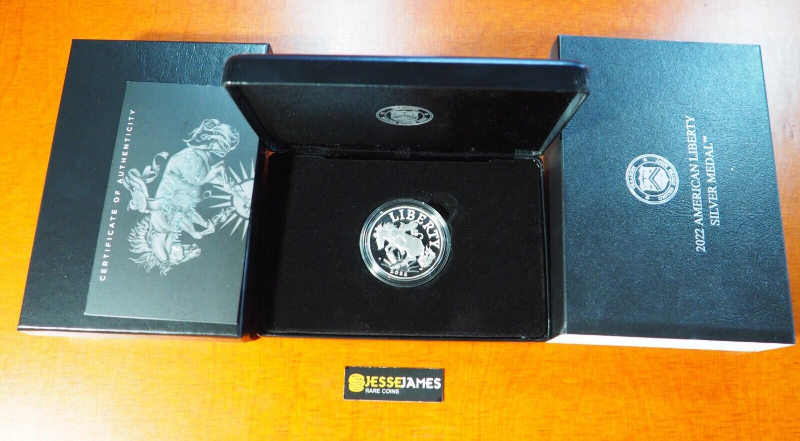 2022 P AMERICAN LIBERTY PROOF SILVER MEDAL IN ORIGINAL GOVERNMENT PACKAGING 1 OZ