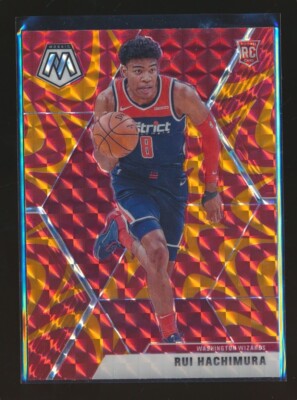 2019-20 MOSAIC RED ORANGE REACTIVE ROOKIE RUI HACHIMURA WIZARDS | eBay