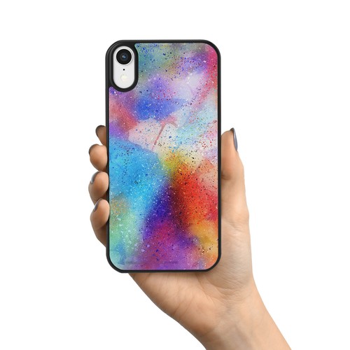 WATERCOLOUR ABSTRACT Art Colourful Phone Case Cover For iPhone Samsung Gift New - Picture 4 of 10