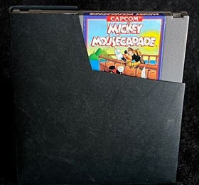 1988 MICKEY MOUSECAPADE &bull; WORKING w/CASE VINTAGE NES NINTENDO VIDEO GAMES