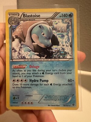 ebay blastoise pokemon card 1x Pokémon TCG - Blastoise 16/101 - Alternate Holo Promo Plasma NM  0930#124-129
