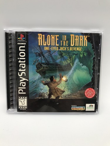 Alone in the Dark: One-Eyed Jack's Revenge (Playstation 1, PS1) CIB