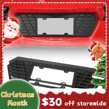 Rear License Number Plate Frame Fit For Corvette C8 2020-2024 Real Carbon Fiber