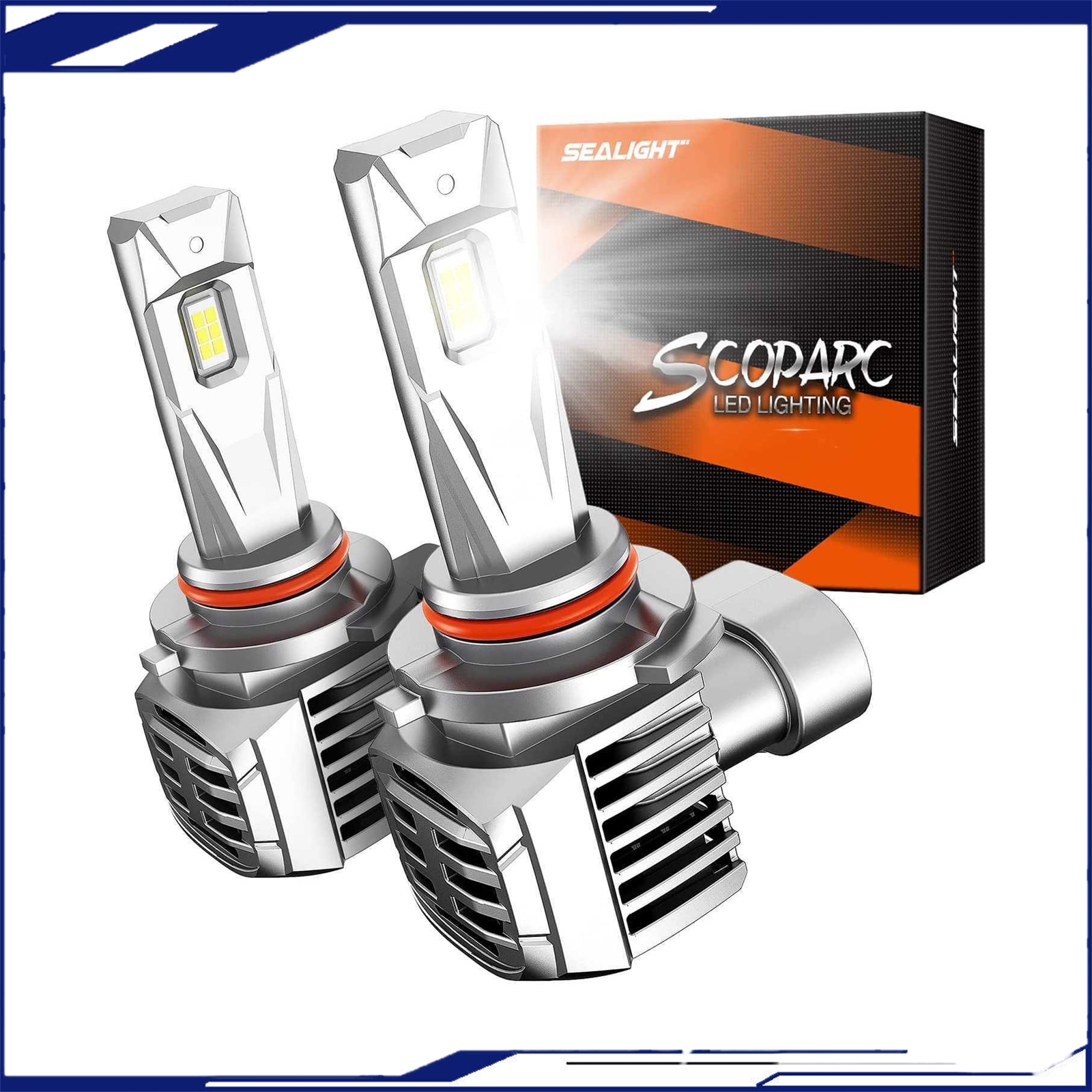 2PCS For 9006 LED Headlight Bulb Conversion Kit Low Beam White Super Bright 6500