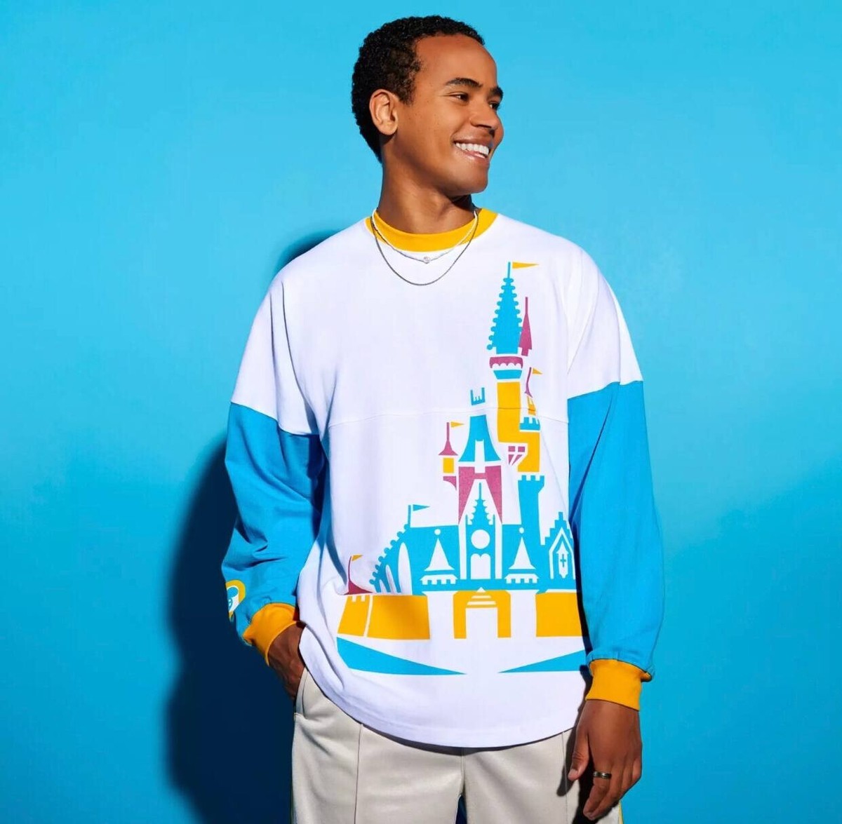 Cinderella Castle Spirit Jersey for Adults Walt Disney World 50th  Anniversary L