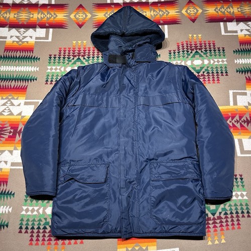 Vintage 80s Refrigiwear Faux Fur Good Puffer Coat Jacket Large - 第 1/10 張圖片