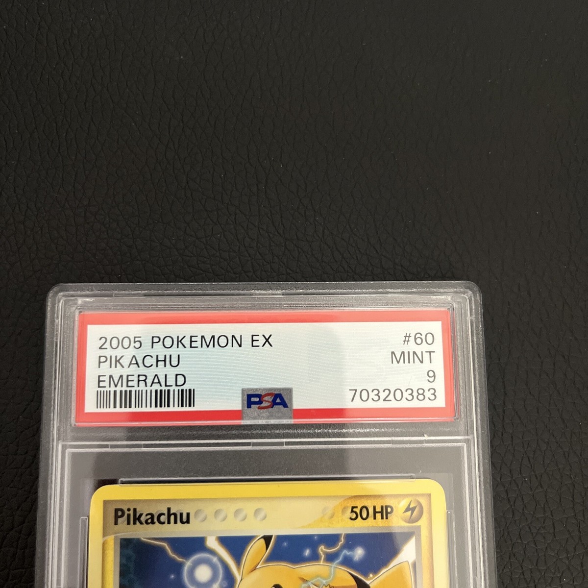 Graded PSA 9 MINT Pikachu 2005 Pokemon Card 60/106 EX Emerald | eBay
