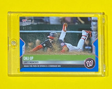 2022 MLB Topps Now Joey Meneses Call-Up BLUE PARALLEL /49 SSP Nationals #910 🔥