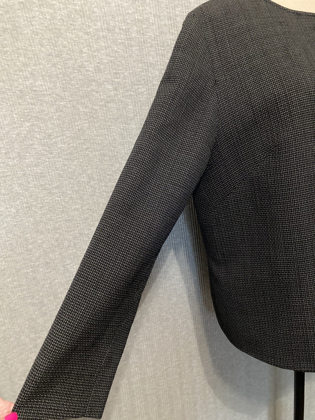 Vintage Pendleton Women’s Jacket  Black Lined Ful… - image 2