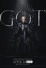 Game of Thrones Art Print Promo Poster HBO Brienne Tarth Gwendoline Christie